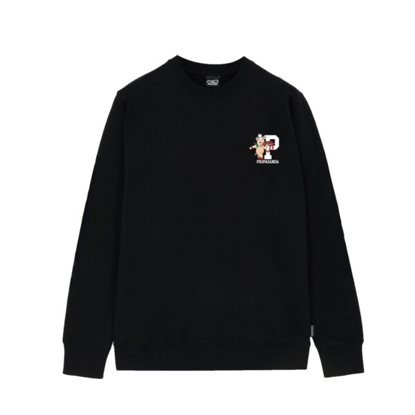 Propaganda Butcher Crewneck – Black Offerte