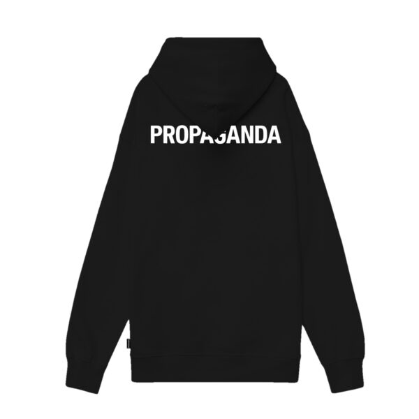 Propaganda Logo Classic Hoodie – Black Sconto