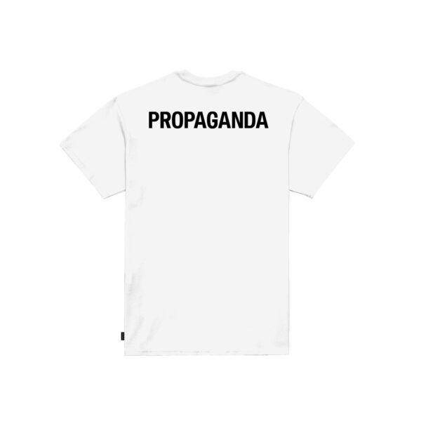 Propaganda Logo Classic Tee – White In Vendita