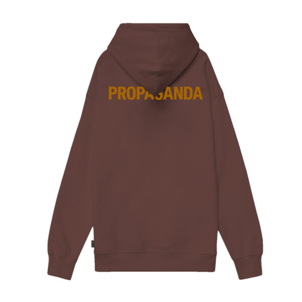 Propaganda Logo Classic Hoodie – Mink Saldi