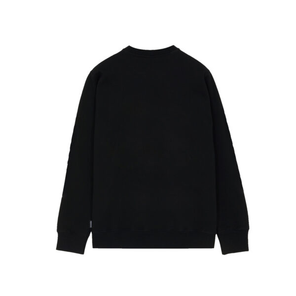 Propaganda Logo Embroidery Crewneck – Black I Più Venduti