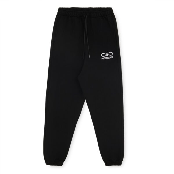 Propaganda Logo Embroidery Sweatpant – Black