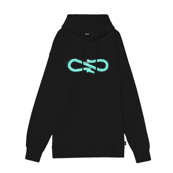 Propaganda Logo Maniak Hoodie – Black