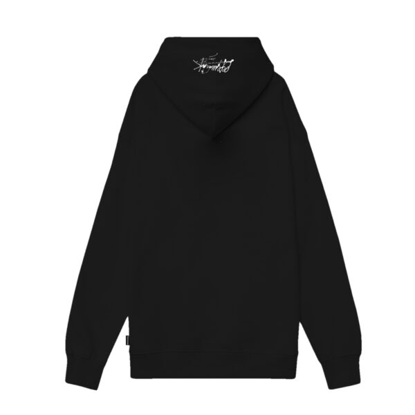 Propaganda Logo Maniak Hoodie – Black Vendita
