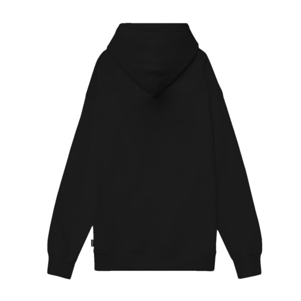 Propaganda Logo Pin Stripe Hoodie – Black Pezzi Unici