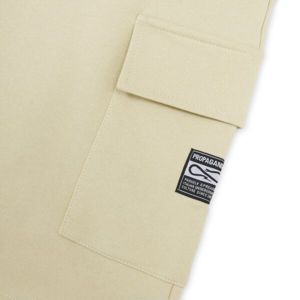 Propaganda Label Classic Cargo Sweatshort – Gravel Sconto