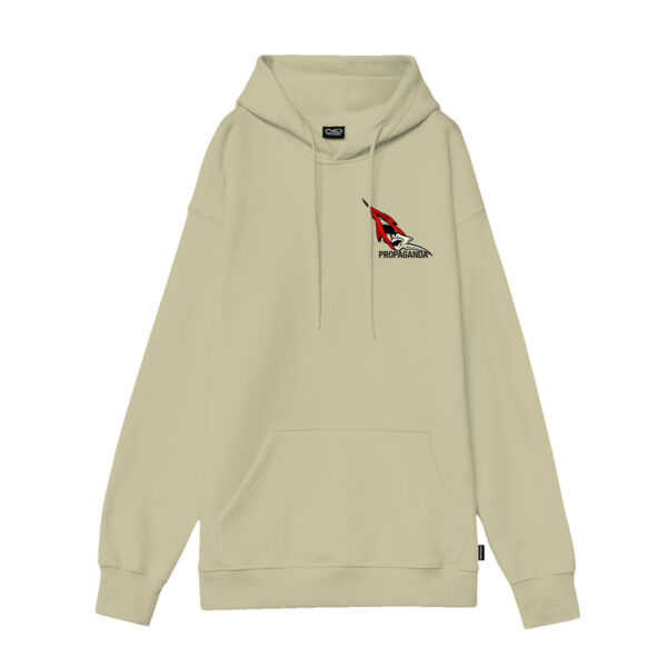 Propaganda Ribs Scrub Hoodie – Gravel Nuovo