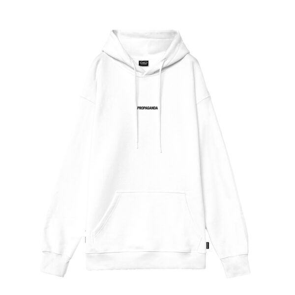 Propaganda Ribs Waves Hoodie – White Negozi Online