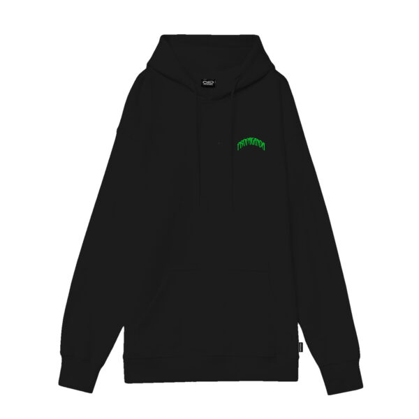 Propaganda Triangle Panther Hoodie – Black Saldi
