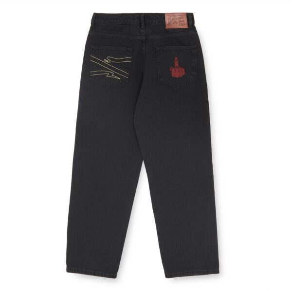 Propaganda Denim Baseball Pants – Black Negozi Online