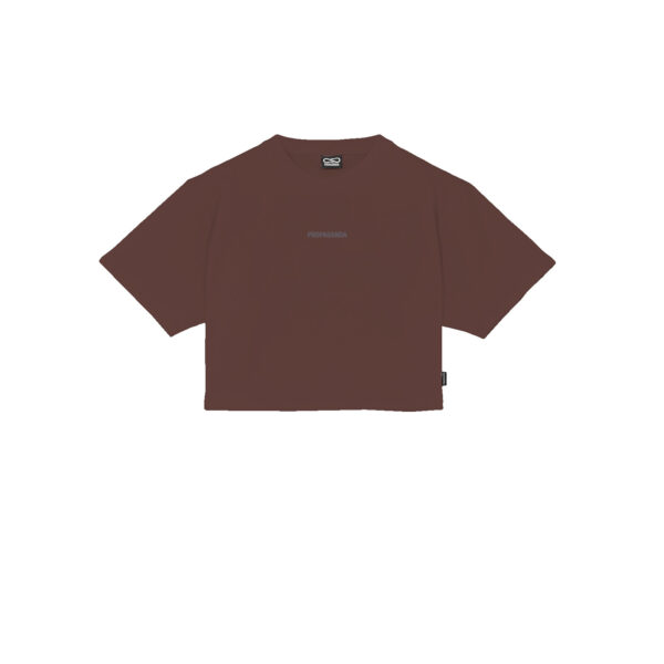 Propaganda Ribs Woman Crop Top Tee – Mink Economico