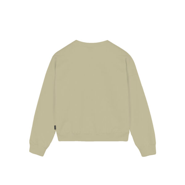 Propaganda Logo Embrodery Woman Crewneck – Gravel Vendite Flash