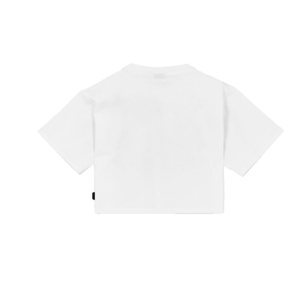Propaganda Logo Embrodery Woman Crop Top Tee – White Nuova