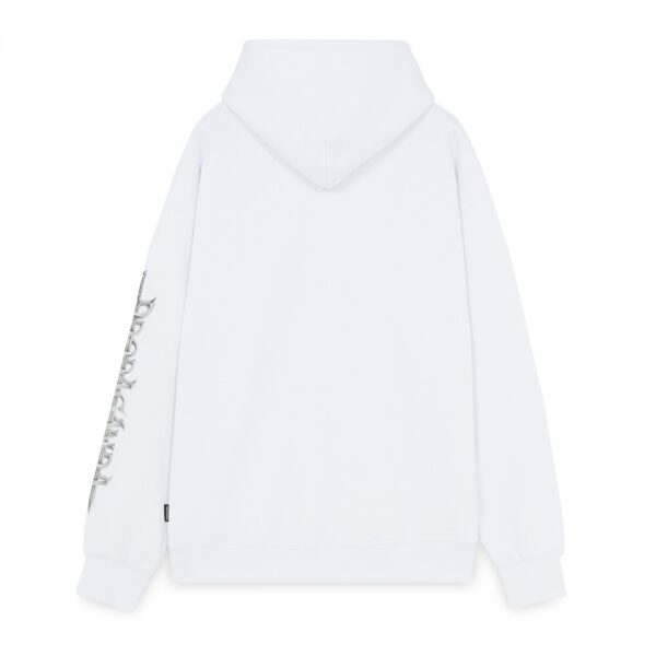 Propaganda Blade Hoodie – White In Vendita