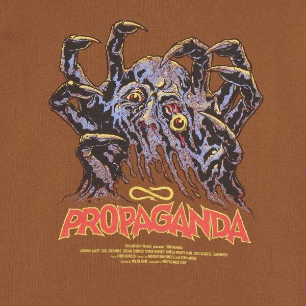 Propaganda Melt Hoodie – Brown In Saldo
