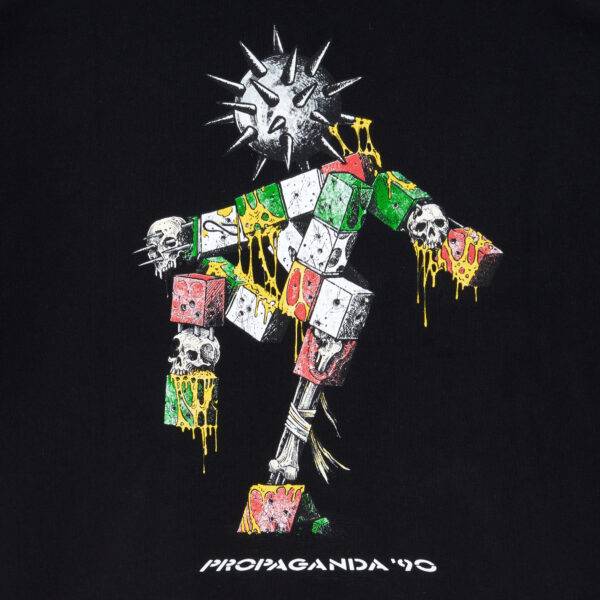 Propaganda Novanta Hoodie – Black Nuova