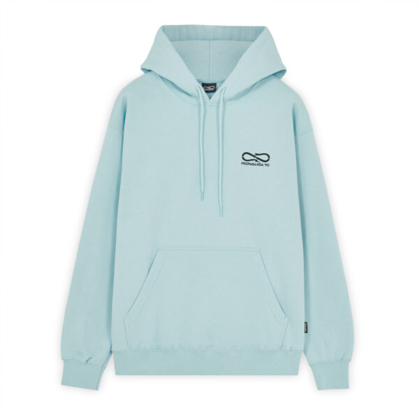 Propaganda Novanta Hoodie – Sky Blue Moda