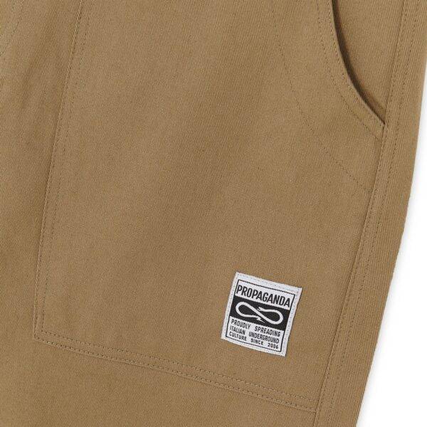 Propaganda Fatigue Label Pants – Khaki Pezzi Unici
