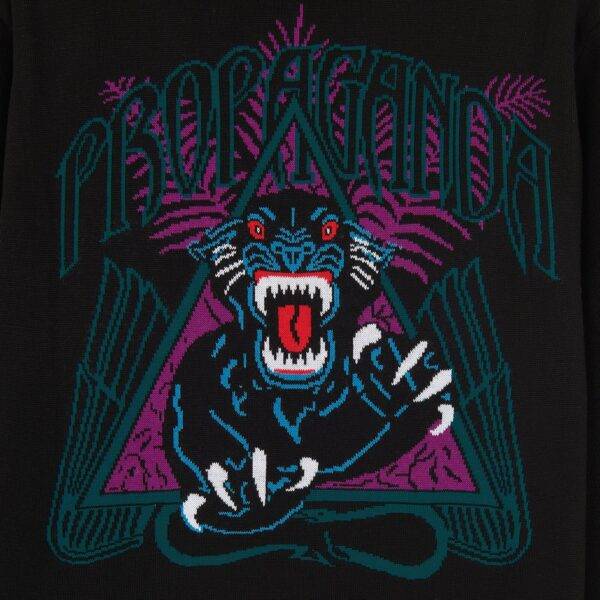Propaganda Panther Sweater – Black Convenienza