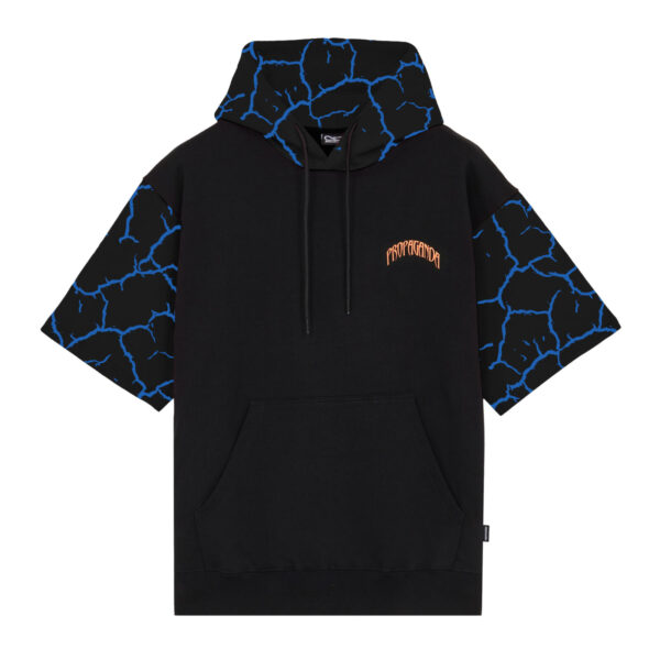Propaganda Triangle Gorilla Hoodie Short – Black Vendita Economica