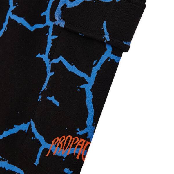 Propaganda Triangle Gorilla Cargo Sweat Short – Black Saldi Di Fabbrica