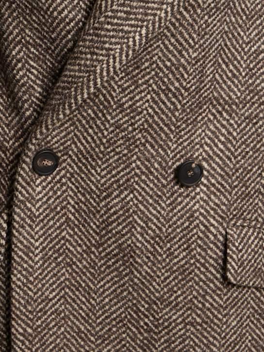 Luisaviaroma Cappotto doppiopetto Linden in misto lana Sconto