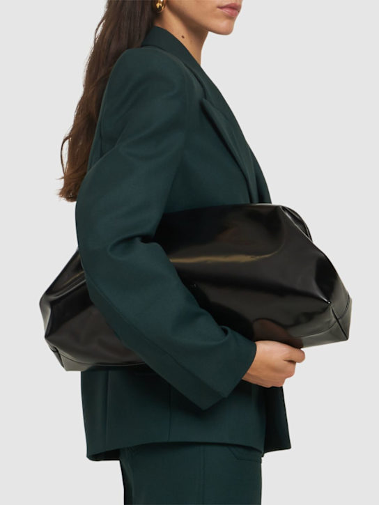 Luisaviaroma Borsa a spalla in pelle lucida Italy