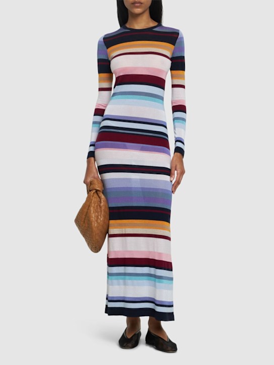 Luisaviaroma Vestito in maglia di misto lana a maniche lunghe Convenienza