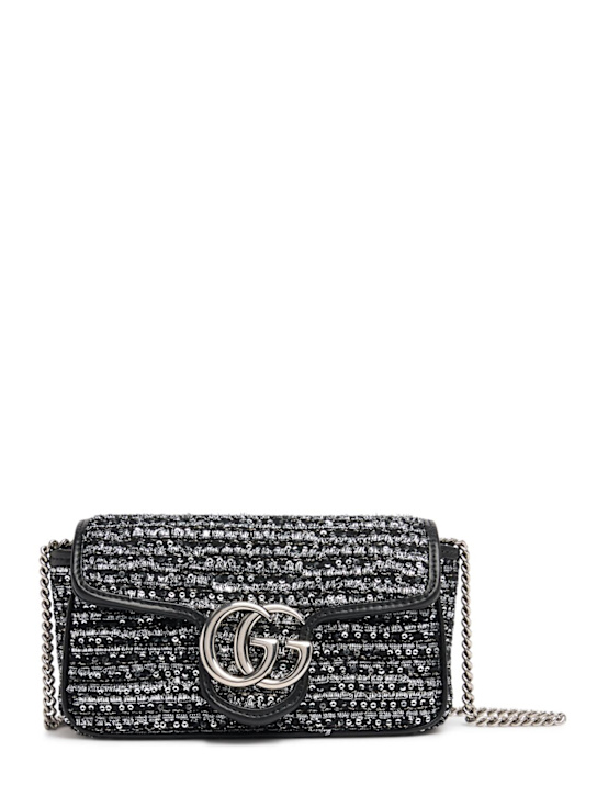 Luisaviaroma Borsa Super Mini GG Marmont in pelle