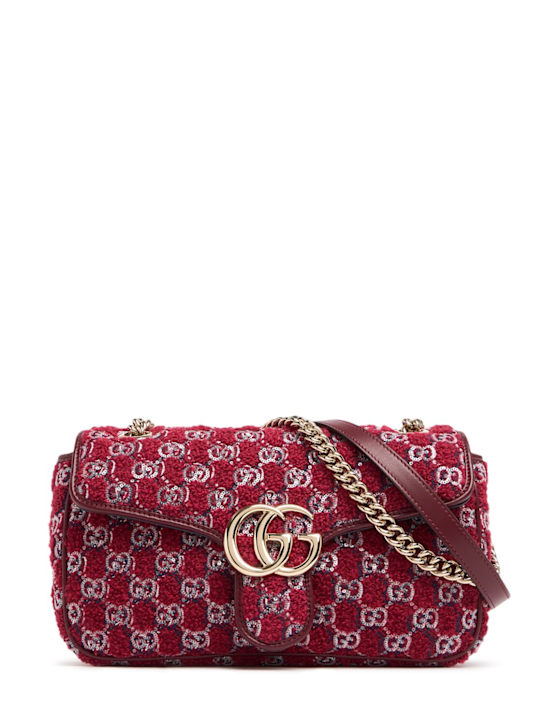Luisaviaroma Borsa piccola GG Marmont in misto lana vergine