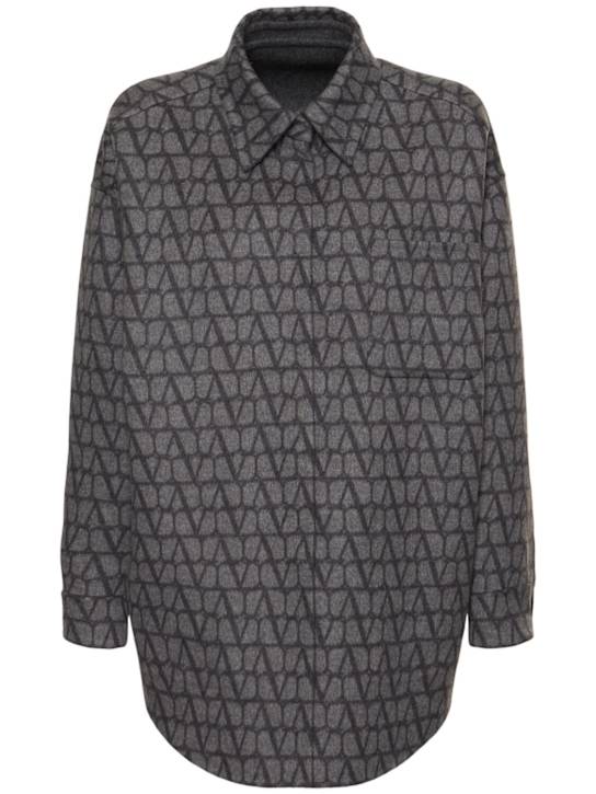 Luisaviaroma Giacca reversibile con logo