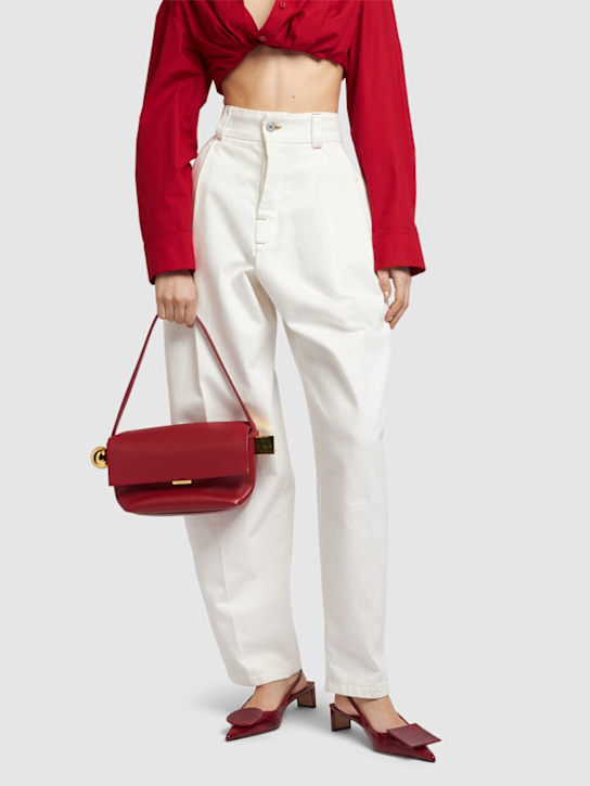 Luisaviaroma Borsa Le Rond Carre in pelle Italy