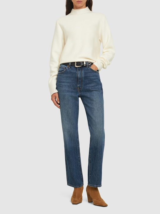 Luisaviaroma Jeans dritti vita alta Abigail Offerte