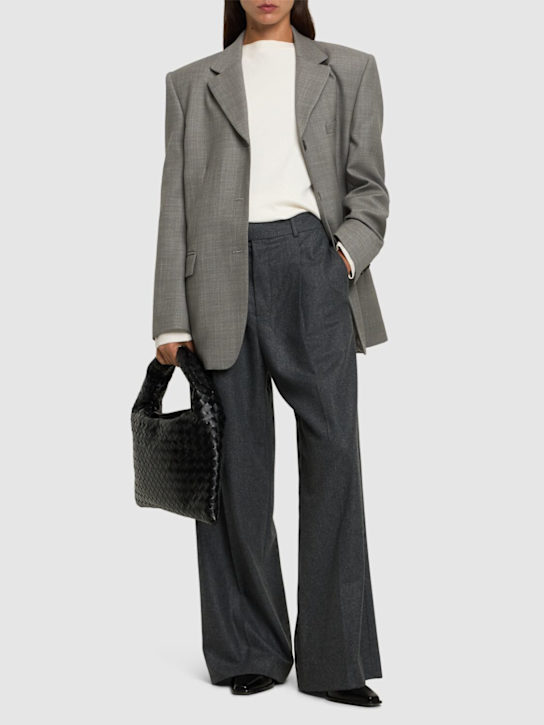 Luisaviaroma Pantaloni larghi in lana Moda