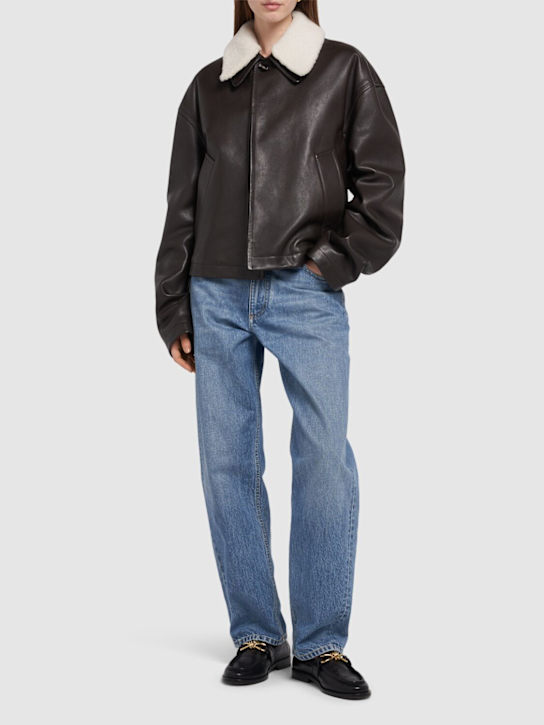 Luisaviaroma Giacca in pelle In Linea