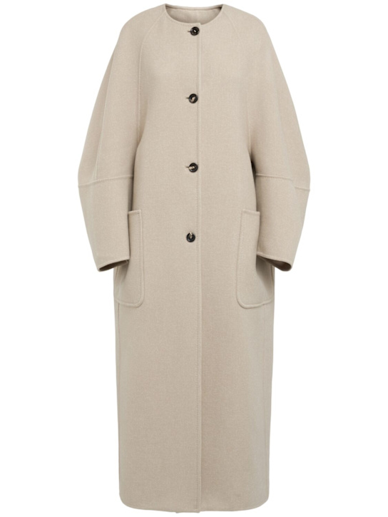 Luisaviaroma Cappotto lungo Album in cashmere