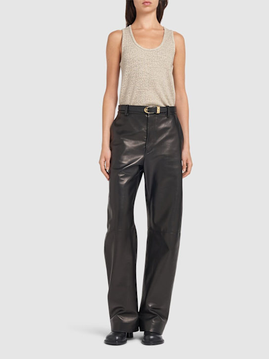 Luisaviaroma Tank top in cotone a costine Shopping Online