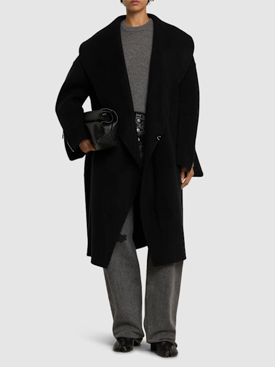 Luisaviaroma Cappotto lungo in lana Economico