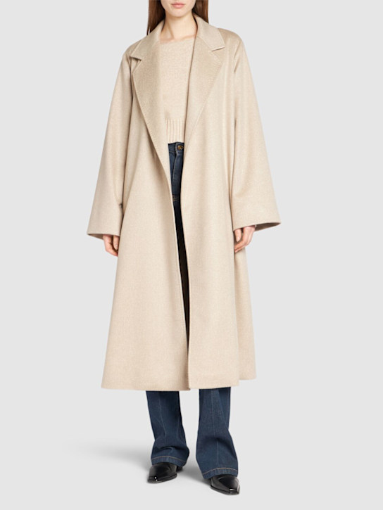 Luisaviaroma Cappotto Fornovo in cashmere / cintura Saldi