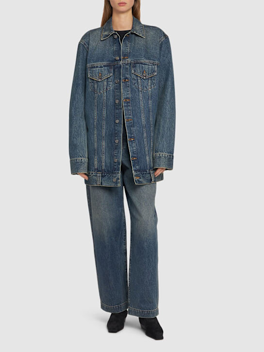 Luisaviaroma Giacca Ross in denim di cotone Vendita Economica