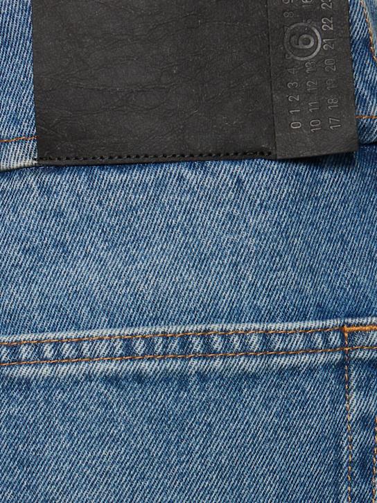 Luisaviaroma Jeans Rihanna vita alta in denim Vendite Flash