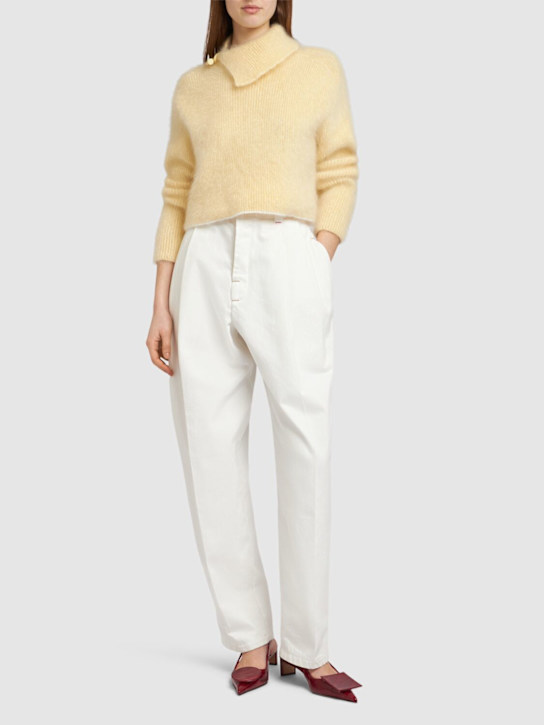 Luisaviaroma Maglia Le Pull Marina in maglia di misto mohair Negozi Online