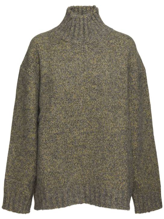 Luisaviaroma Maglia a collo alto in misto alpaca Acquista Ora