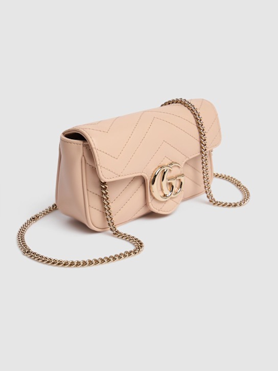 Luisaviaroma Borsa Super Mini GG Marmont in pelle Offerta