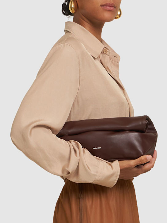 Luisaviaroma Borsa a spalla piccola Rollup in pelle Online