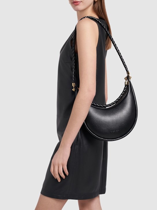 Luisaviaroma Borsa piccola Hula Hoop in pelle Vendita Calda