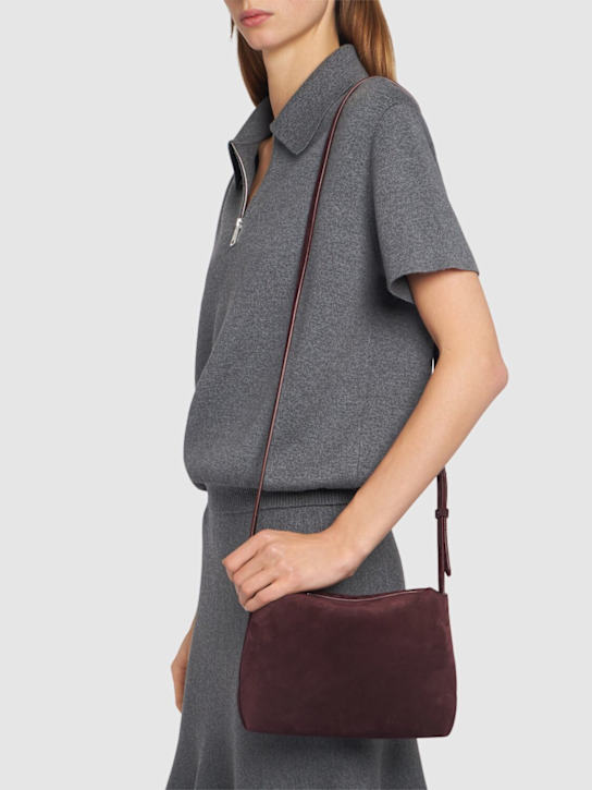 Luisaviaroma Borsa a tracolla Medium Lina in camoscio Vendite Flash