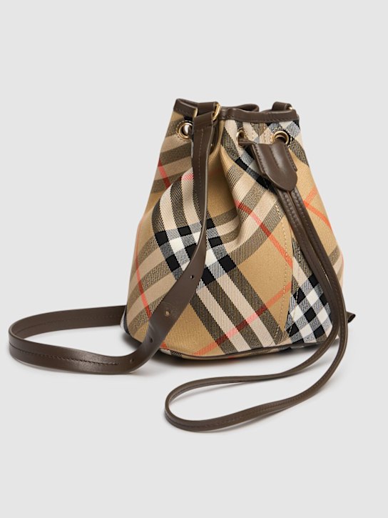 Luisaviaroma Borsa a secchiello mini in tela con coulisse Moda