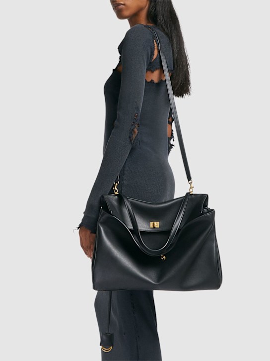Luisaviaroma Borsa grande Rodeo in pelle morbida Nuovo