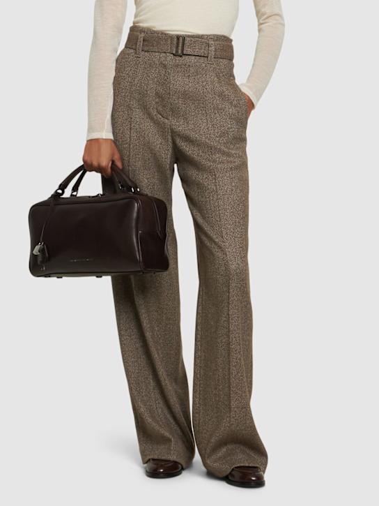Luisaviaroma Borsa di mano in pelle lucida Soddisfazione Garantita